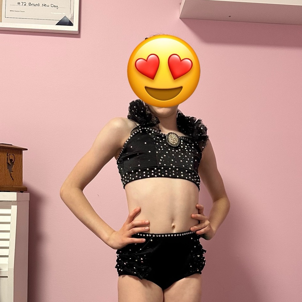Black Semi-custom Dance Costume